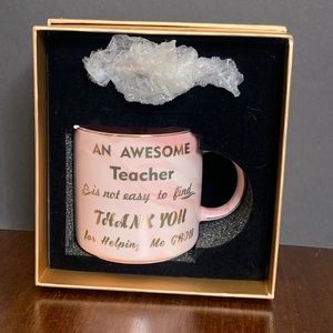 TEACHERS Inspirational Coffee Mug Gift New In Box